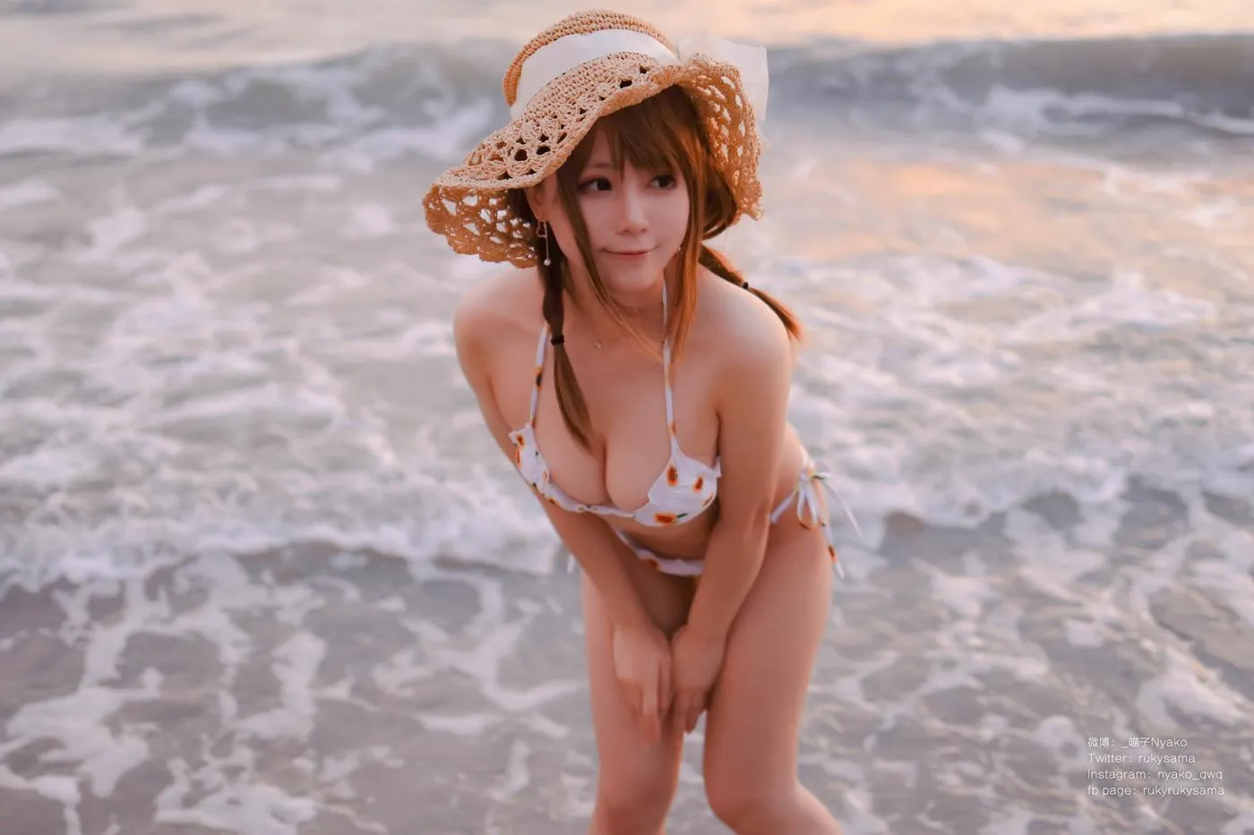 Nyako喵子 – NO.57 向日葵比基尼 [66P]插图7